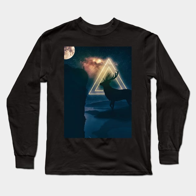 The cosmic reunion Long Sleeve T-Shirt by phxartisans